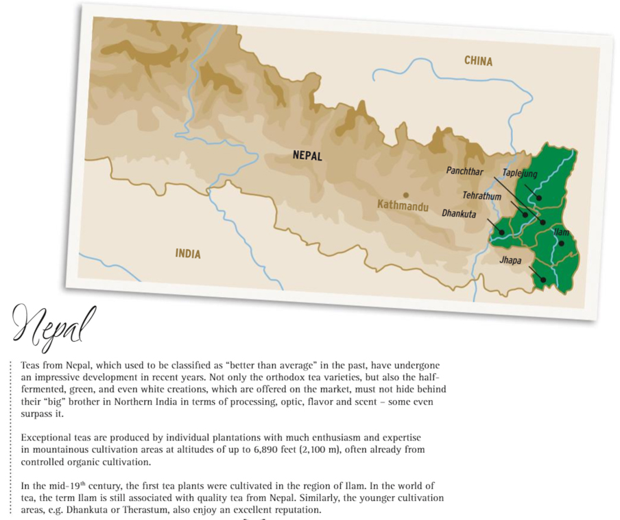 Nepal Region Map