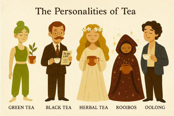 Personalities of Tea